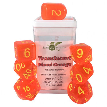 Dice Set - Set of 7 - Role 4 Initiative