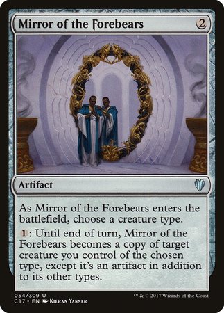 mirror mtg card Beseech the Magic the Gathering Proxy and all permanents you own into your library Mirror of the Forebears Artist