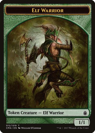 Elf Warrior Token (012) [Commander Anthology Tokens]