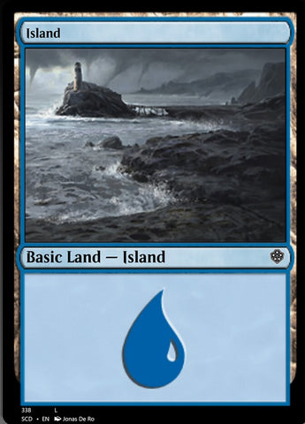 Island (338) [Starter Commander Decks]