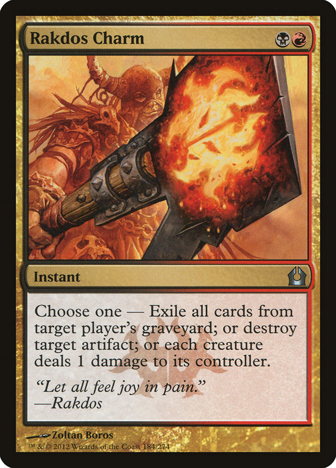 Rakdos Charm [Return to Ravnica] | Games A Plunder