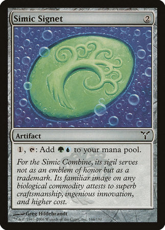 Simic Signet [Dissension] | Games A Plunder