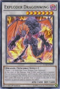 Exploder Dragonwing [LC5D-EN070] Rare