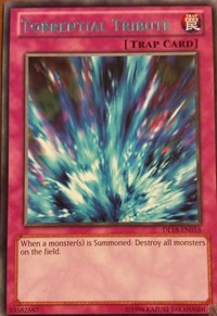 Torrential Tribute (Blue) [DL18-EN016] Rare