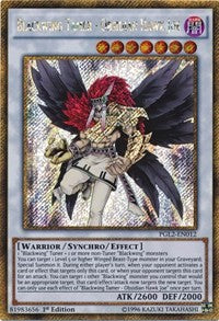 Blackwing Tamer - Obsidian Hawk Joe [PGL2-EN012] Gold Secret Rare