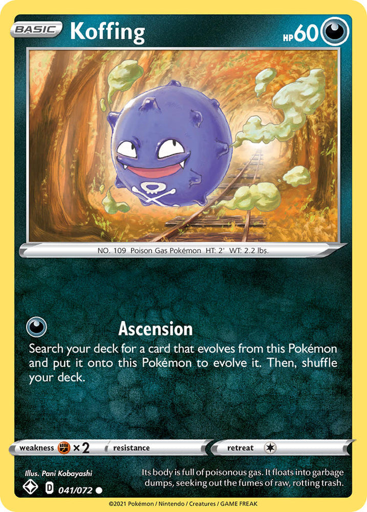 Koffing (041/072) [Sword & Shield: Shining Fates]