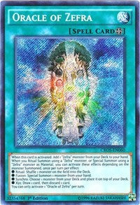 Oracle of Zefra [CROS-EN060] Secret Rare