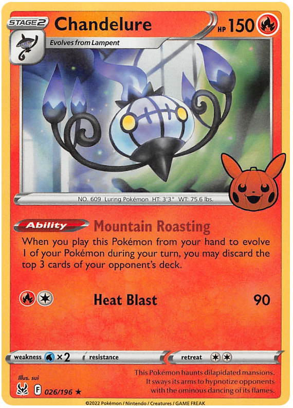 shiny chandelure pokemon card Chandelure shiny Pokmon card Pokemon New