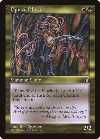 Spined Sliver [Stronghold] | Games A Plunder