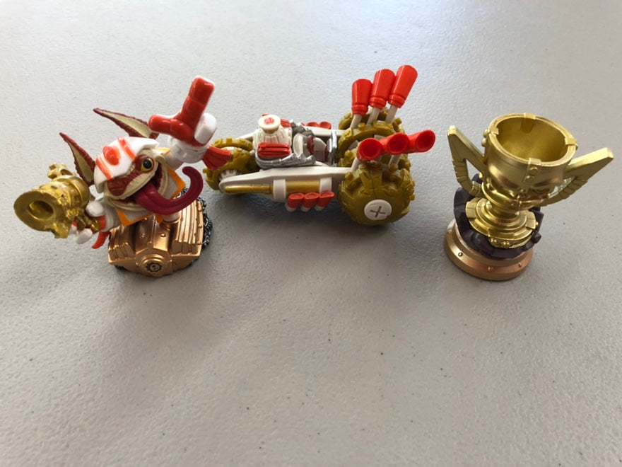Skylanders Superchargers Double Dare Trigger Happy Land Racing Pack V