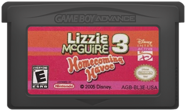 Lizzie McGuire 3 Homecoming Havoc GBA