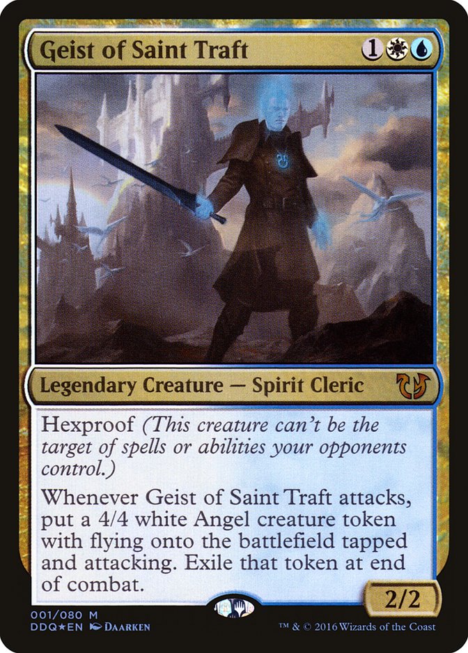 Geist of Saint Traft [Duel Decks: Blessed vs. Cursed] | Games A Plunder