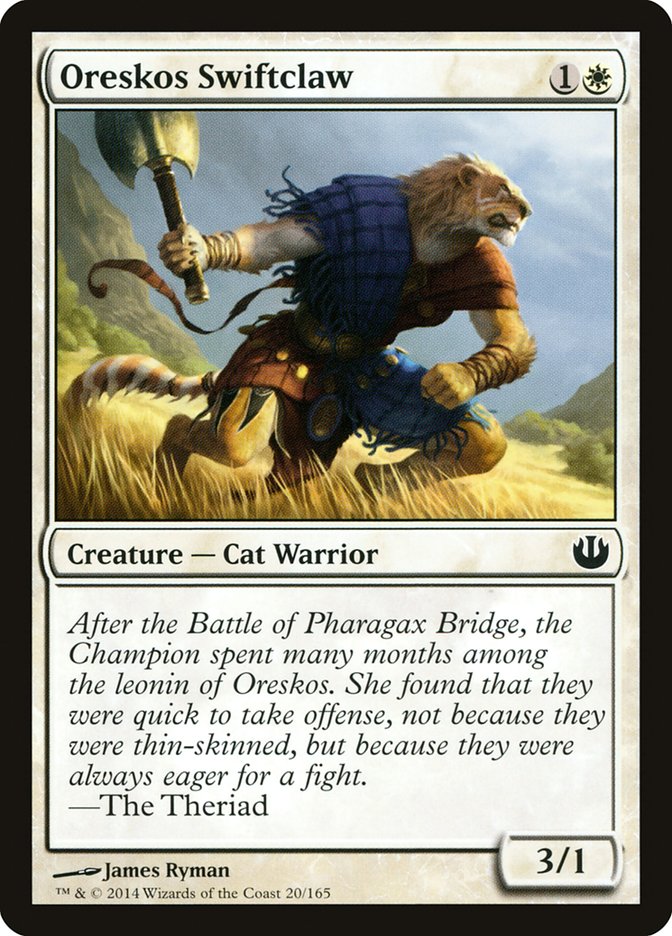 Oreskos Swiftclaw [Journey into Nyx] | Games A Plunder