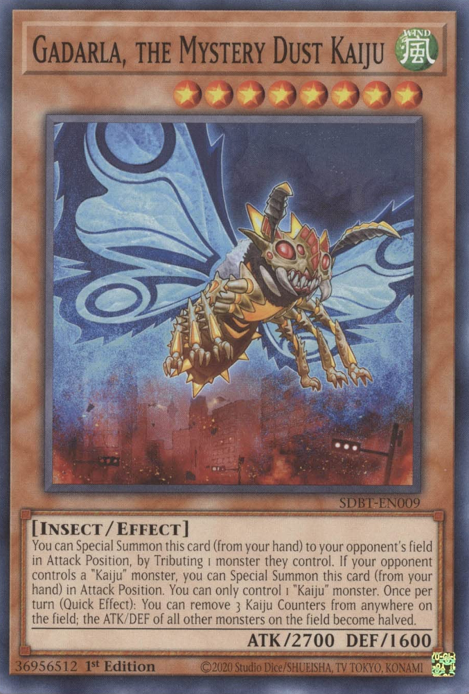 kaiju yugioh cards Yu-Gi-Oh! Thunder King, The Lightningstrike - SDAZ-EN008 - Common Aqua/Effect Yu-gi-oh Thunder King the Lightningstrike
