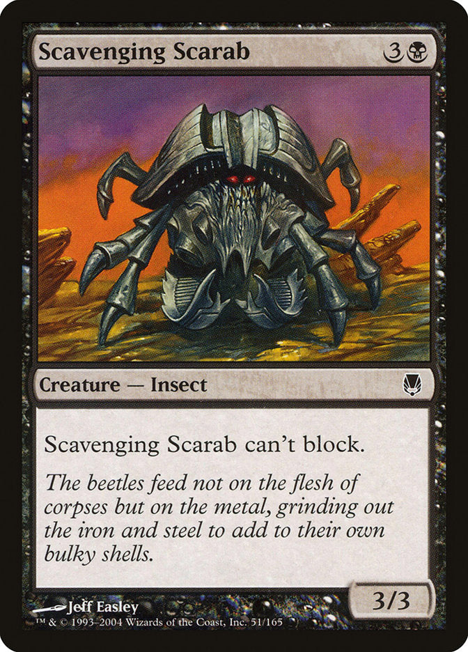 Scavenging Scarab [Darksteel] | Games A Plunder