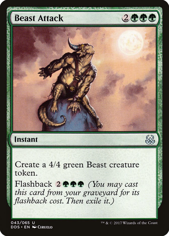 Beast Attack [Duel Decks: Mind vs. Might] | Games A Plunder