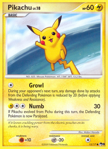 Pikachu (15/17) [POP Series 9]