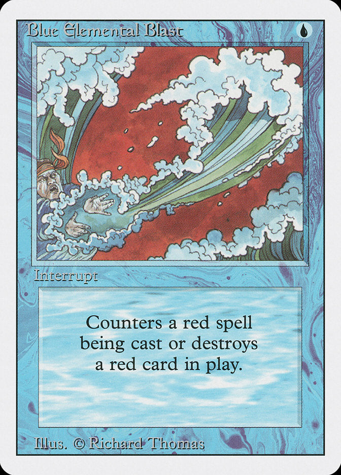 Blue Elemental Blast [Revised Edition] | Games A Plunder
