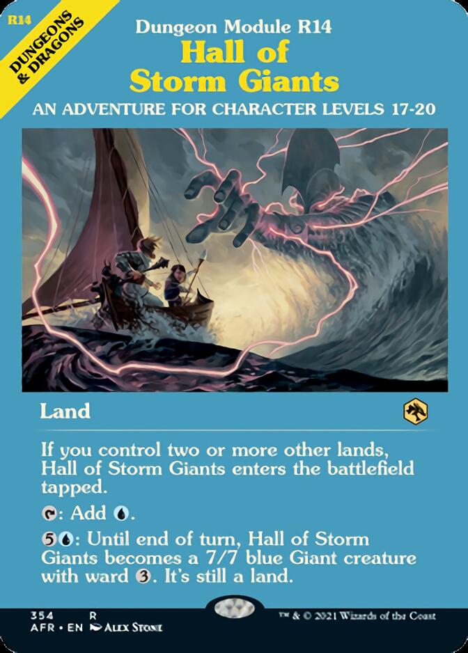 Hall of Storm Giants (Dungeon Module) [Dungeons & Dragons: Adventures