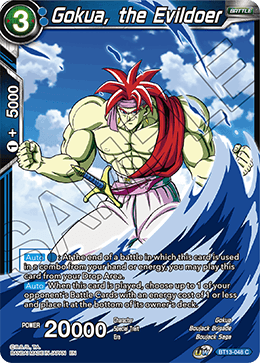 Gokua, the Evildoer (Common) [BT13-048]