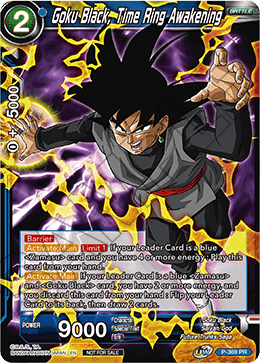 Goku Black, Time Ring Awakening (Unison Warrior Series Boost Tournamen
