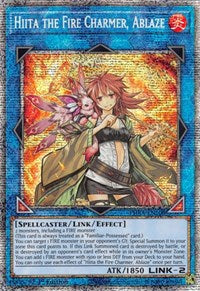 Hiita the Fire Charmer, Ablaze (Starlight Rare) [PHRA-EN100] Starlight Rare