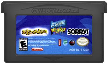 Sorry & Aggravation & Scrabble Junior GBA