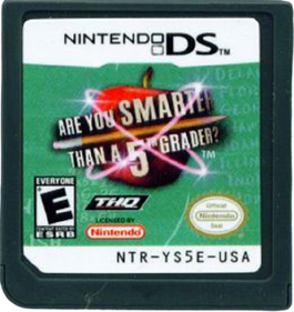 Are You Smarter Than A 5th Grader DS Cartridge Only