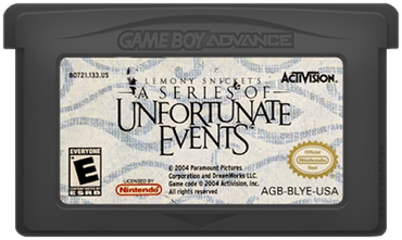 A Series of Unfortunate Events GBA