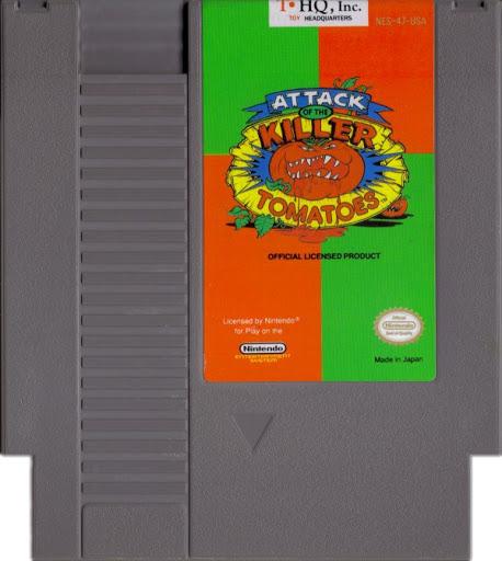 Attack of the Killer Tomatoes NES