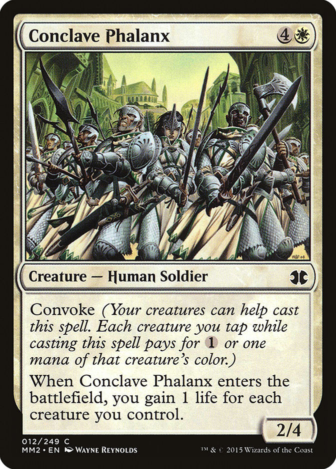 Conclave Phalanx [Modern Masters 2015] | Games A Plunder