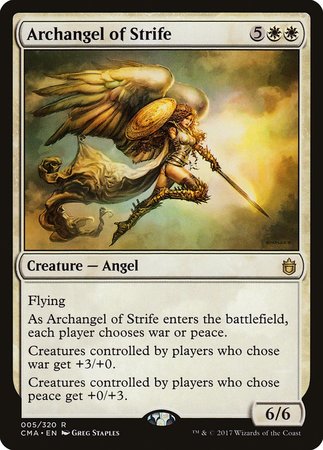 Archangel of Strife [Commander Anthology] | Games A Plunder
