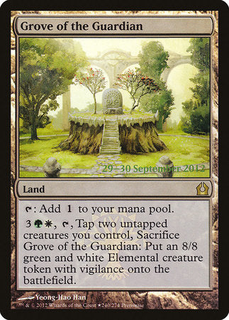 Grove of the Guardian [Return to Ravnica Promos]