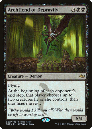 Archfiend of Depravity [Fate Reforged Promos]