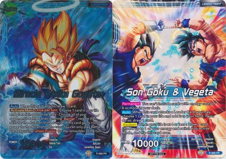 Son Goku & Vegeta // Miracle Strike Gogeta (Movie Promo) (P-069) [Prom