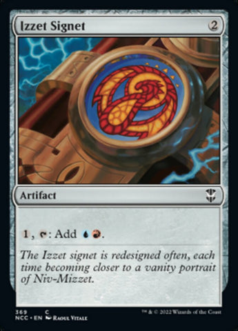 Izzet Signet [Streets of New Capenna Commander]