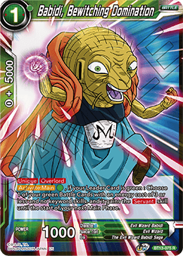 Babidi, Bewitching Domination (Rare) [BT13-075]