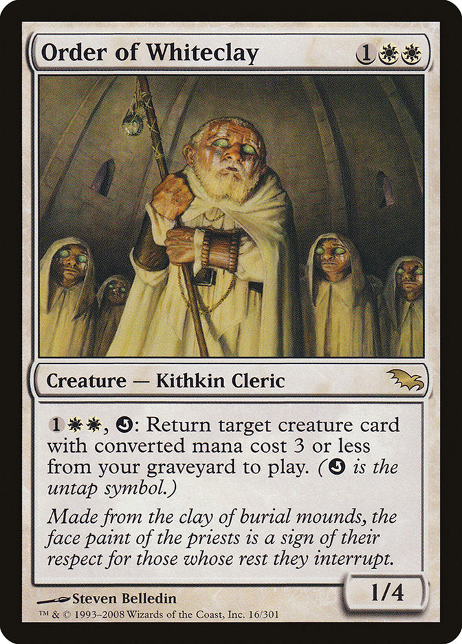 Order of Whiteclay [Shadowmoor] | Games A Plunder