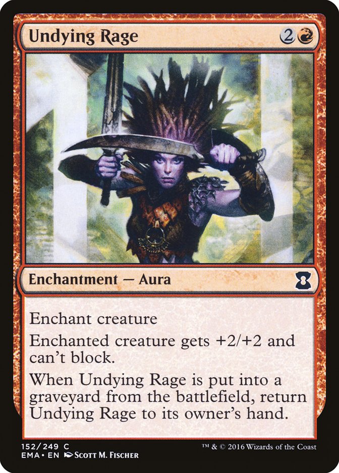 Undying Rage [Eternal Masters] | Games A Plunder