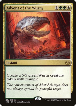 Advent of the Wurm [Modern Masters 2017]