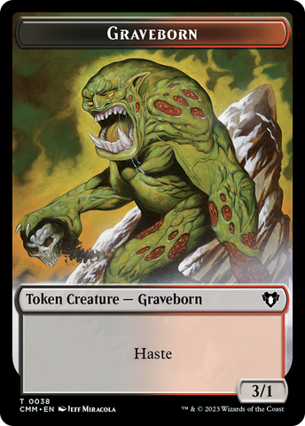 Graveborn Token [Commander Masters Tokens]