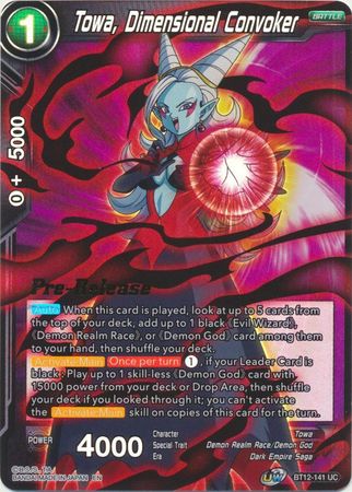 Towa, Dimensional Convoker (BT12-141) [Vicious Rejuvenation Prerelease Promos]