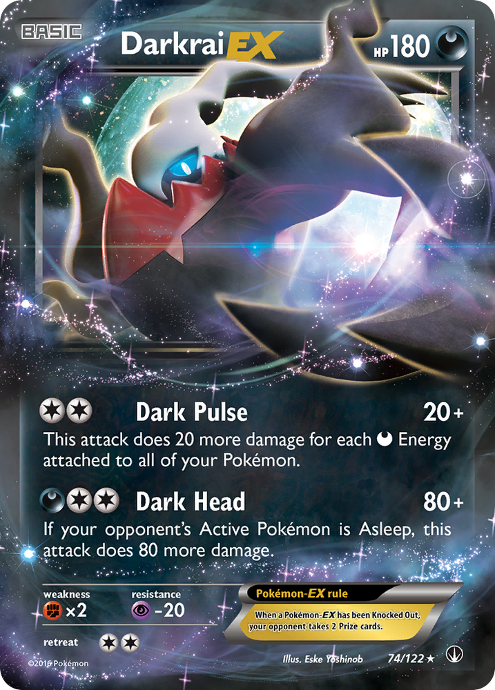 shiny darkrai pokemon card GX Pokmon Collection Box (You cant use more than 1 GX attack in a game.) Age Group Darkrai GX 88a (Shiny Vault)