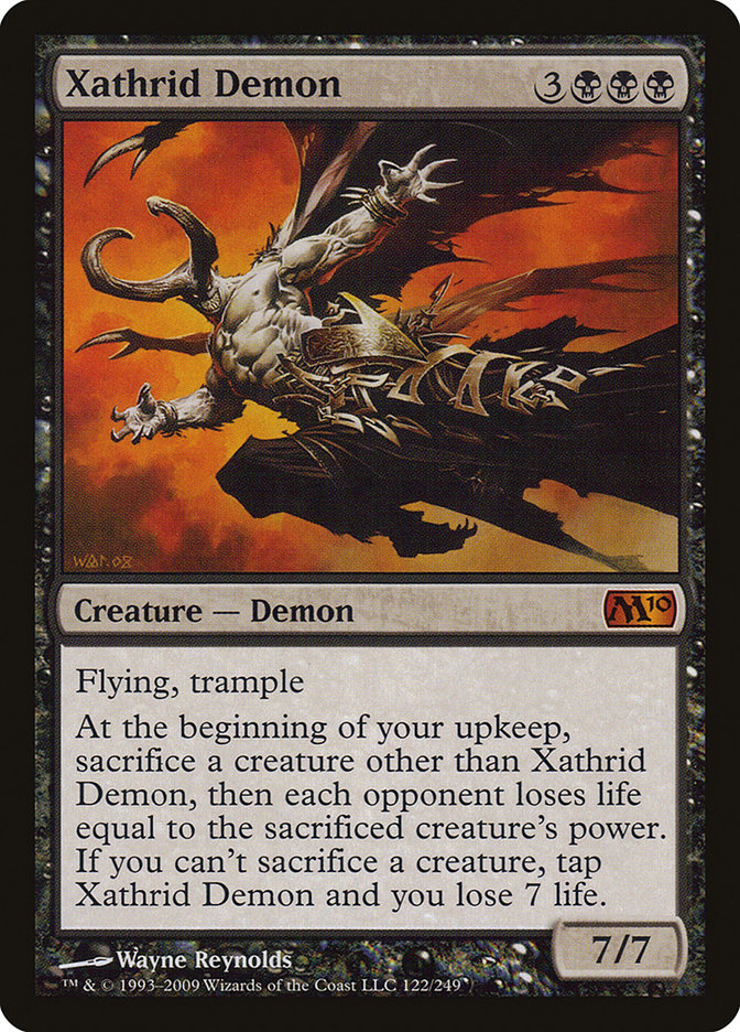 Xathrid Demon [Magic 2010] | Games A Plunder