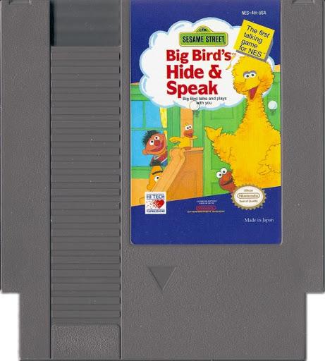 Big Bird's Hide & Speak NES