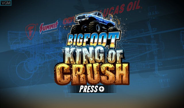 Bigfoot: King of Crush - Wii Original