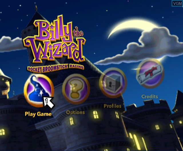 Billy The Wizard: Rocket Broomstick Racing - Wii Original