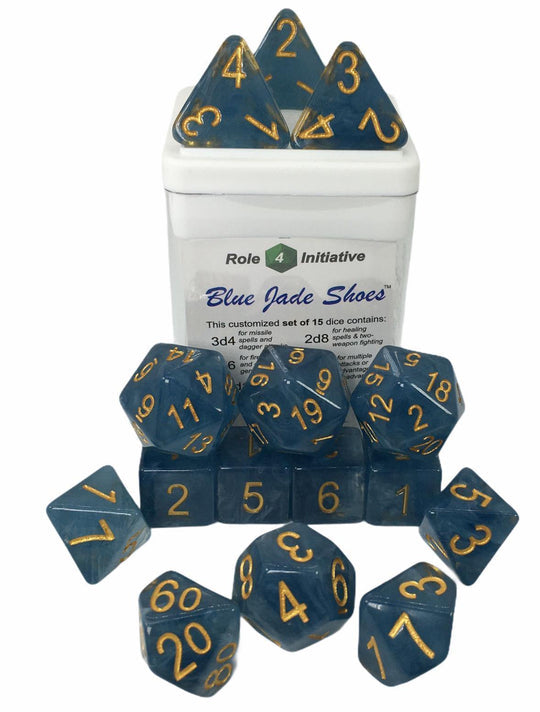 Dice Set - Set of 15 - Role 4 Initiative