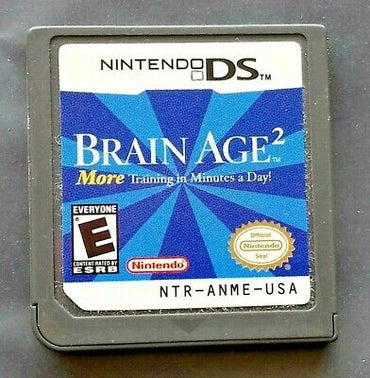 Brain Age 2 DS Cartridge Only