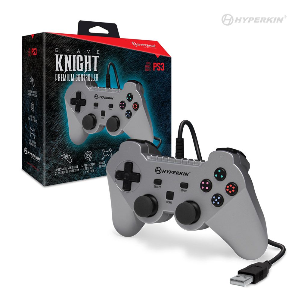 PS3 Brave Knight Wired Controller
